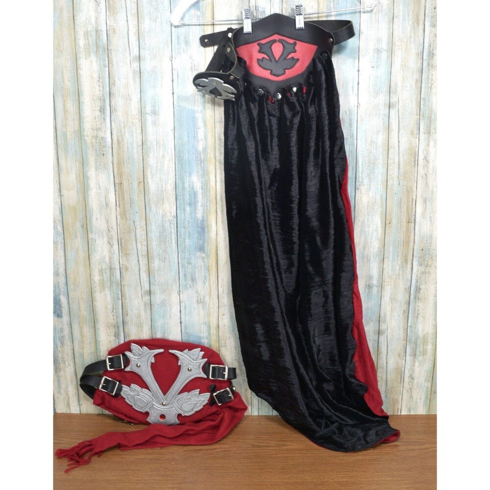 Assassin's Creed Ezio Costume Cosplay Armor Belt & Cape Quality Leather Prop